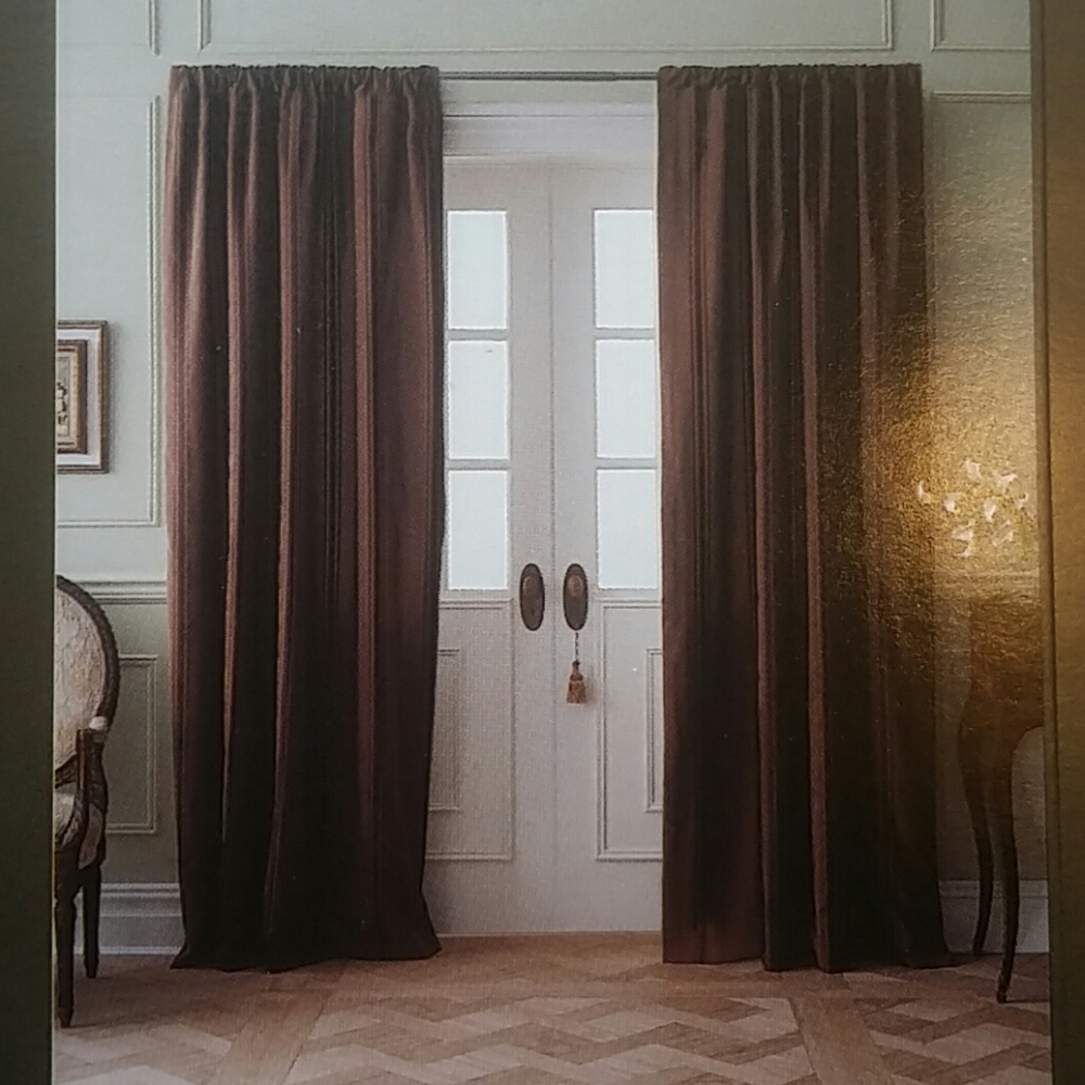 New Fieldcrest Luxury One Lined Window Panel